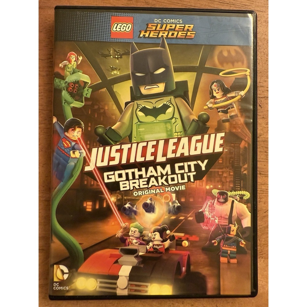 LEGO DC Comics Super Heroes: Justice League Gotham City Breakout (DVD, 2016)‎